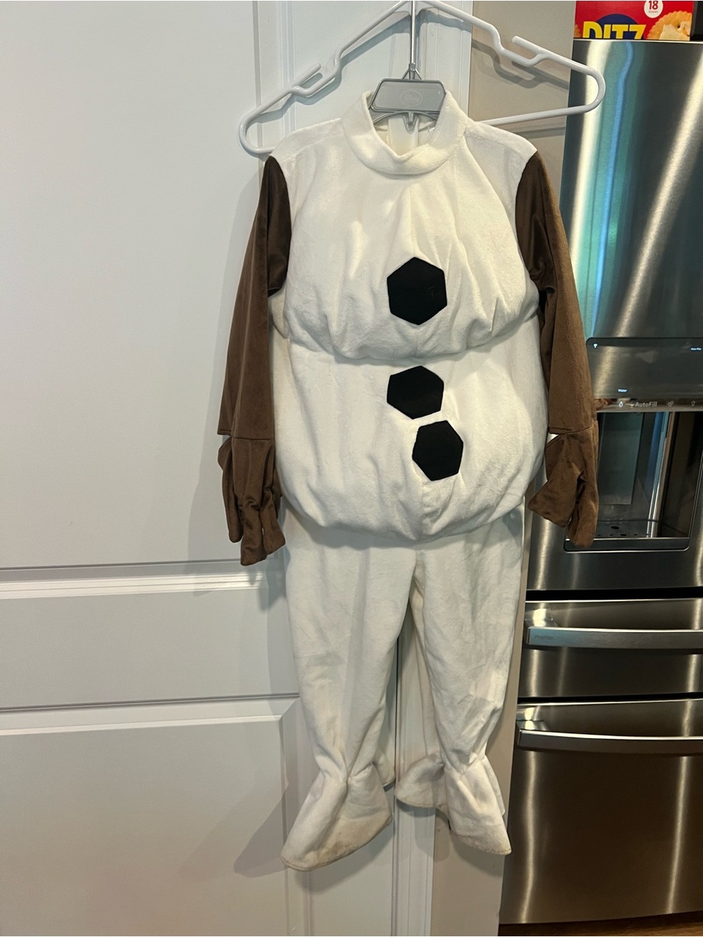 Official Disney Store Frozen Plush Olaf Costume Kid's Size 4 Snowman Halloween